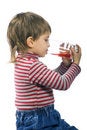 Free Drinking Little Boy Stock Image - 4491331