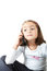 Free Young Girl With Phone Royalty Free Stock Photo - 4509095