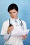 Free Caucasian Female Doctor Royalty Free Stock Images - 4509319