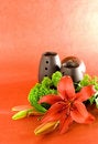 Free Red Lily Scent Stock Photography - 4510112
