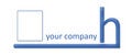 Free Company Logo - Ending H Stock Image - 4512601