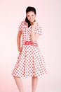 Free Young Expressive Woman Feeling Happy Royalty Free Stock Photography - 4517477