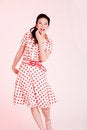 Free Young Expressive Woman Feeling Happy Royalty Free Stock Photos - 4517548