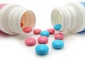 Free Cyan And Magenta Pills Royalty Free Stock Photo - 4545895