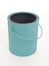 Free Blue Gallon Paint Can From Above Stock Photography - 4552842