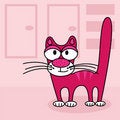 Free Pink Cat Stock Photo - 4554810