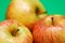 Free Three Apples Royalty Free Stock Photos - 4555078