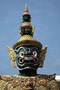 Free Head Of Guardian Demon At The Grand Palace. Royalty Free Stock Photography - 4571617