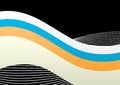 Free Abstract Layered Lines Background Stock Photography - 4582732