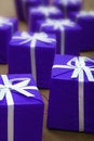 Free Gifts In Blue Paper Royalty Free Stock Photo - 4588805