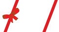 Free Flayer With Red Ribbon Stock Photos - 4590423