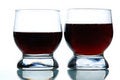 Free Two Glasses Filled With Some Alcohol Royalty Free Stock Photos - 4597188