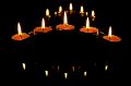 Free Candles And Reflections Stock Photos - 463993