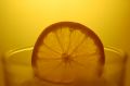 Free Orange On A Shot Glass Stock Photography - 464002