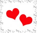 Free Two Heart Royalty Free Stock Photos - 464568