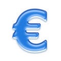 Free Aqua Euro Sign Royalty Free Stock Image - 4601406