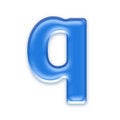 Free Aqua Letter Royalty Free Stock Photos - 4601618