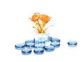 Free Orange And Blue Glass Royalty Free Stock Images - 4603999