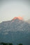 Free Flaming Sunset Over Snowpeaked Himalayan Ranges Stock Image - 4602051