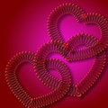 Free Pink And Red Loving Valentine S Day Royalty Free Stock Image - 4620856