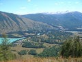 Free River, Plains And Mountains In Xing Jiang Stock Image - 4629321