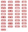 Free Icons 4 Royalty Free Stock Photography - 4624187