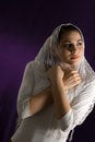 Free Purity - Portrait Of Hispanic Woman Stock Image - 4631061