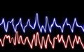 Free Red And Blue Lines Stock Photo - 4634930
