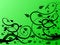 Free Green Floral Background Stock Image - 4636791
