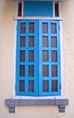 Free Old Blue Window Stock Photos - 4644193