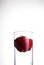 Free Glass Of Water And Red Apple Floating In It. Stock Photo - 4644770