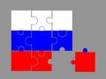 Free Flag Of Russia Stock Photography - 4653692