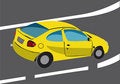 Free Fast Car On Speedway Royalty Free Stock Images - 4658909