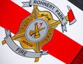 Free Fire Department Insignia Royalty Free Stock Image - 4659306