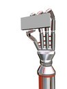 Free Robot Hold A Plate Stock Photos - 4664733