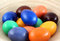 Free Color Easter Eggs On Plate Royalty Free Stock Photo - 4661675