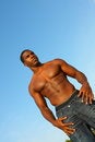Free Muscular Man Flexing Royalty Free Stock Photography - 4677637