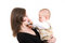 Free We Suck A Dummy Together Royalty Free Stock Photography - 4679047