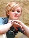 Free Woman Leaning On Hands Royalty Free Stock Images - 4696189