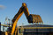 Free Hydraulic Excavator At Work Stock Image - 4693331
