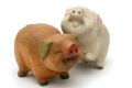 Free Wooden Pigs Royalty Free Stock Photo - 472455