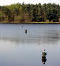 Free Angling In Fenistone Reservoir Royalty Free Stock Photography - 479747
