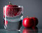Free Simple Glass And Red Apple Inside Royalty Free Stock Image - 4701206