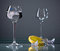 Free Two Wineglasses And Lemon On Gray Stock Images - 4701334