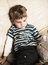 Free Boy On The Couch Stock Photography - 4704442