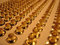 Free Group Of Gold Rivets. Royalty Free Stock Image - 4705766
