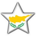 Free Cyprus Button Flag Star Shape Stock Image - 4715611