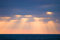 Free Golden Sun Beams At The Beach Stock Image - 4715871