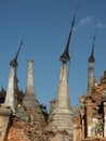 Free Cracked Stupa Garden Royalty Free Stock Photo - 4721035
