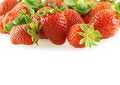 Free Fresh Bright Juicy Strawberry Over White Royalty Free Stock Photos - 4723108